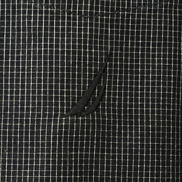 Nautica Mens Shirt M Blue Multicolor Check Button Down‎ L/S 80's Two Ply Cotton - Picture 5 of 7